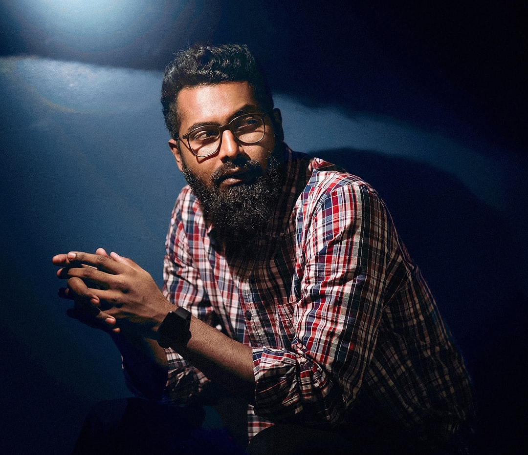 Photo plaid shirt